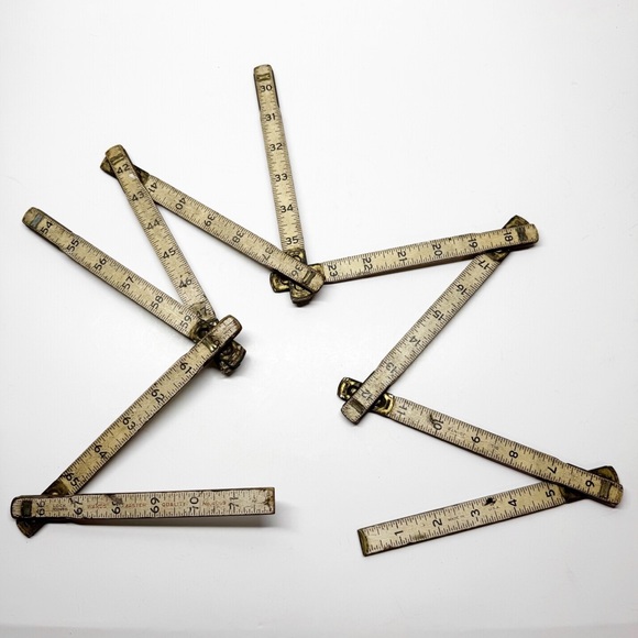 Wards Master | Other | Vintage Wards Master Wood Folding Ruler 6 Ft 72 ...